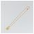 Collana Christian Dior in strass metallico Gold Auth SW2415 D'oro - vista 9