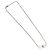 Collana BALENCIAGA BB Icon metallo Silver tone Auth 186316A - vista 2