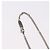 Collana BALENCIAGA BB Icon metallo Silver tone Auth 186316A - vista 8