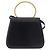 Borsa a mano Salvatore Ferragamo in pelle 2way Navy Gold Auth 185733A D'oro Blu navy - vista 2
