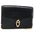 Céline Borsa a Spalla con Catena CELINE in Pelle Nera e Oro Auth 187388 Nero D'oro