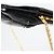 Céline Borsa a Spalla con Catena CELINE in Pelle Nera e Oro Auth 187388 Nero D'oro - vista 10