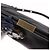 Borsa Miu Miu in raso nero e oro Auth 187043A D'oro - vista 10