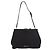 Borsa Miu Miu in raso nero e oro Auth 187043A D'oro - vista 2