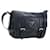 Borsa a Spalla PRADA in Pelle Blu Navy e Argento Auth ki6667SAM