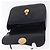 Borsa GUCCI in pelle blu navy e oro Autentica 187557A D'oro - vista 18