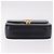 Borsa GUCCI in pelle blu navy e oro Autentica 187557A D'oro - vista 5