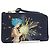 LOEWE Studio Ghibli Howl's Moving Castle Tarjetero de cuero azul marino Auth 167414SM Dorado