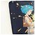LOEWE Studio Ghibli Howl's Moving Castle Tarjetero de cuero azul marino Auth 167414SM Dorado - vista 18