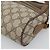 Borsa a Spalla GUCCI GG Supreme Web Sherry Line PVC Beige Oro Auth 186057 D'oro - vista 10