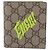 Portefeuille GUCCI GG Supreme en PVC Beige 835323 Auth 186159M - vue 13