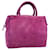 Borsa PRADA in scamosciato viola e oro Auth 185913 D'oro Porpora