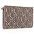 Portafoglio GUCCI GG Supreme PVC Beige Oro 795060 Auth 186154M D'oro