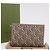 Portafoglio GUCCI GG Supreme PVC Beige Oro 795060 Auth 186154M D'oro - vista 12