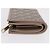 Portafoglio GUCCI GG Supreme PVC Beige Oro 795060 Auth 186154M D'oro - vista 4