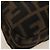 FENDI Zucca Canvas Mamma Baguette Shoulder Bag Black Brown Auth 186044SAM Marrone Nero - vista 15