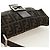 FENDI Zucca Canvas Mamma Baguette Shoulder Bag Black Brown Auth 186044SAM Marrone Nero - vista 6