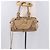Chloé Borsa Chloe Paddington in Pelle Beige Oro Argento Auth 187513V D'oro - vista 26
