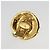 Orecchini CHANEL metallo Gold Tone CC Auth 180937 - vista 5