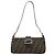 FENDI Zucca Canvas Mamma Baguette Shoulder Bag Black Brown Auth 186900SAM Marrone Nero - vista 13