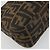 FENDI Zucca Canvas Mamma Baguette Shoulder Bag Black Brown Auth 186900SAM Marrone Nero - vista 15