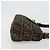 FENDI Zucca Canvas Mamma Baguette Shoulder Bag Black Brown Auth 186900SAM Marrone Nero - vista 3