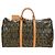 LOUIS VUITTON Monogram Graffiti Keepall 50 Borsa Boston Khaki M92196 Auth 184999SV Cachi - vista 13