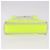 BALENCIAGA Borsa Cabas Navy XS in tela Giallo Argento Auth 186872 - vista 5