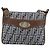 FENDI Borsa a tracolla Zucca Canvas Celeria Blu Argento Auth ka4804A - vista 13