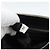 Clutch PRADA in pelle nera con dettagli argento Auth ka4774 Nero - vista 12