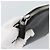 Clutch PRADA in pelle nera con dettagli argento Auth ka4774 Nero - vista 9