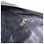 Céline Borsa Boston CELINE in tela Macadam PVC Pelle Nera Oro Auth 183367 Nero D'oro - vista 22