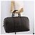 Céline Borsa Boston CELINE in tela Macadam PVC Pelle Nera Oro Auth 183367 Nero D'oro - vista 23