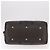 Céline Borsa Boston CELINE in tela Macadam PVC Pelle Nera Oro Auth 183367 Nero D'oro - vista 5