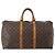 LOUIS VUITTON Borsa Boston Monogram Keepall 50 M41426 LV Auth 185731 Monogramma - vista 2