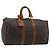 LOUIS VUITTON Monogram Keepall 50 Boston Bag M41426 LV Auth 183845 Monogramma