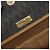 Borsa a Spalla Christian Dior Honeycomb Canvas PVC Nero Oro Auth 186880 D'oro - vista 19