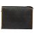 Borsa a Spalla Christian Dior Honeycomb Canvas PVC Nero Oro Auth 186880 D'oro - vista 2