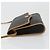 Borsa a Spalla Christian Dior Honeycomb Canvas PVC Nero Oro Auth 186880 D'oro - vista 4