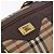 Borsa Boston Burberrys Nova Check in tela beige e oro Auth 185176 D'oro - vista 19