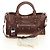 BALENCIAGA Borsa Giant Part-Time in pelle 2way Marrone Oro 173082 Auth 185300SM - vista 12