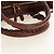BALENCIAGA Borsa Giant Part-Time in pelle 2way Marrone Oro 173082 Auth 185300SM - vista 8