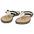 CHANEL COCO Mark Beach Sandalen Holz Beige CC Authentisch 186134M