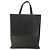 Borsa Tote BURBERRY in pelle nera con dettagli argento Auth 187340 Nero - vista 13