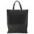 Borsa Tote BURBERRY in pelle nera con dettagli argento Auth 187340 Nero - vista 2