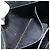 Borsa Tote BURBERRY in pelle nera con dettagli argento Auth 187340 Nero - vista 20