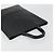 Borsa Tote BURBERRY in pelle nera con dettagli argento Auth 187340 Nero - vista 6