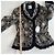 Giacca Moschino Cheap and Chic nera e beige con bordi in pizzo Nero - vista 12