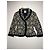 Giacca Moschino Cheap and Chic nera e beige con bordi in pizzo Nero - vista 3
