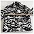 Webra-Print Kunstpelzjacke Versace Jeans Couture Schwarz Weiß Zebra-druck - Ansicht 14